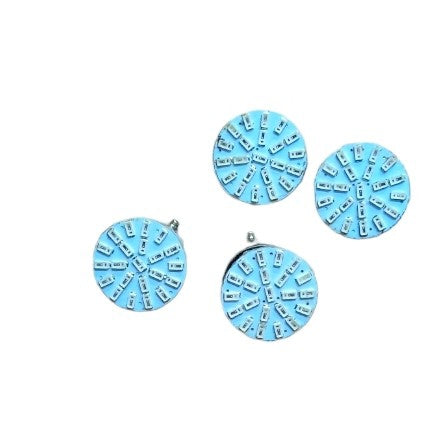 Universal Bike Indicator Bulb Set Of 4 Blue Color